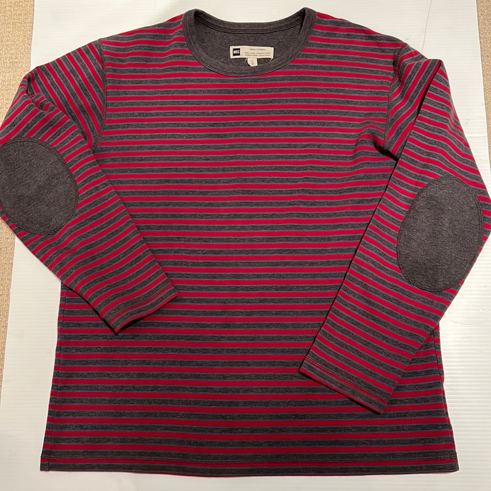 MEC striped cotton crewneck L